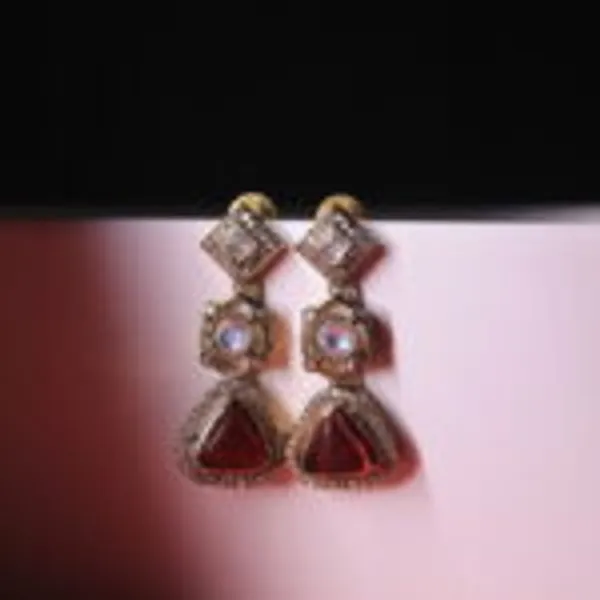 Rivsam_Rubera_Red_Crystal_Statement_Drop_Earrings