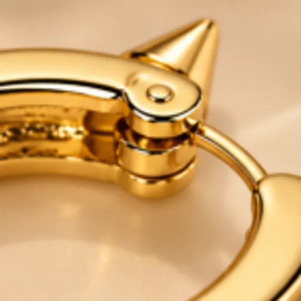 Rivsam_Spike_Halo_Gold_Statement_Hoops