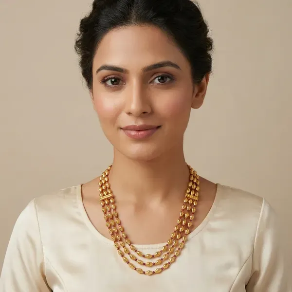Copper_Base_With_Gold_Plated_Shringaar_Triveni_Kolhapuri_Bormala