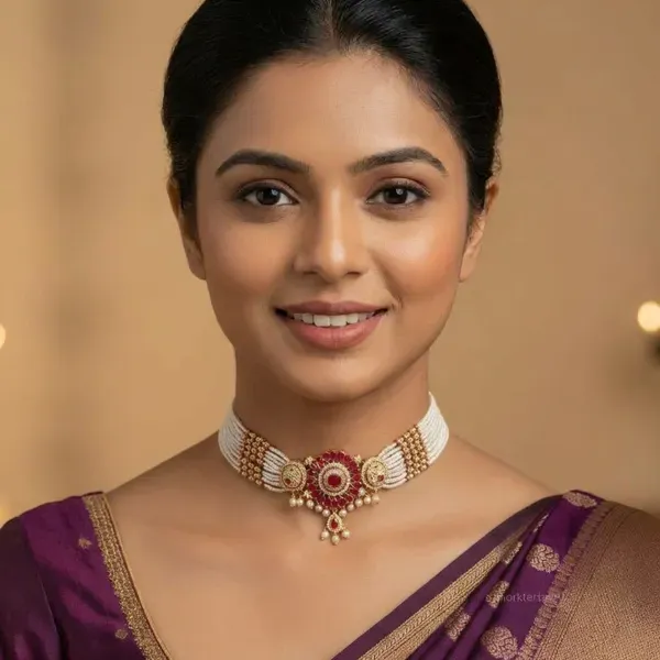 Copper_Base_With_Gold_Plated_Saishrimoti_Choker