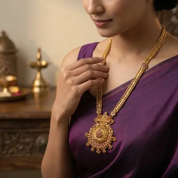 Copper_Base_With_Gold_Plated_Peshaveshri_Antique_Necklace