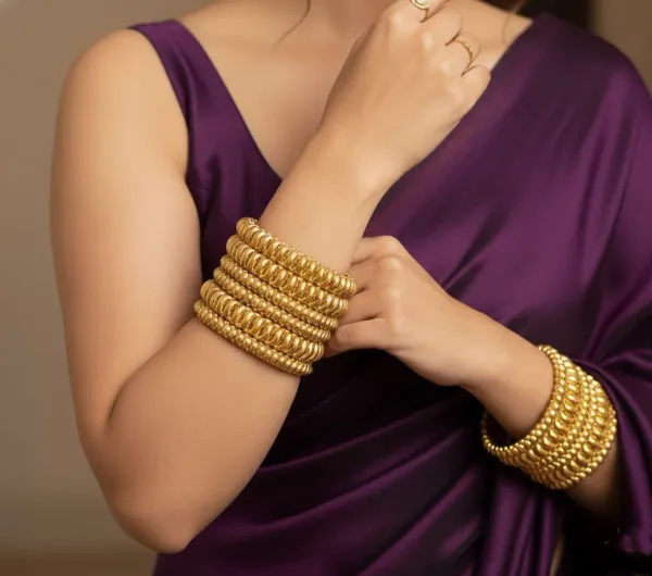 Copper_Base_With_Gold_Plated_Shindeshahi_Fancy_Bangles_Set