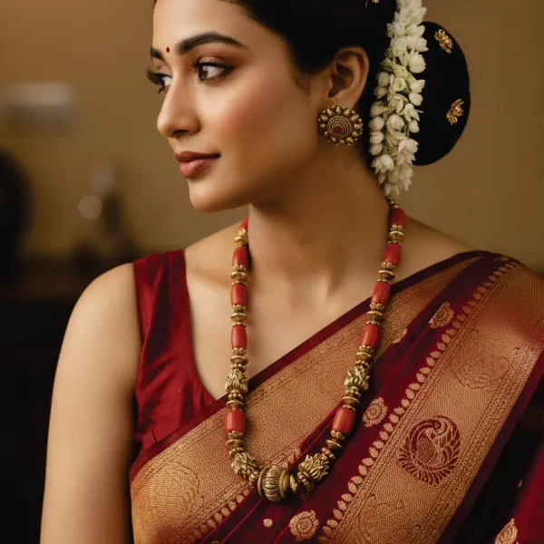 Copper_Base_With_Gold_Plated_Poval_Parampara_Necklace
