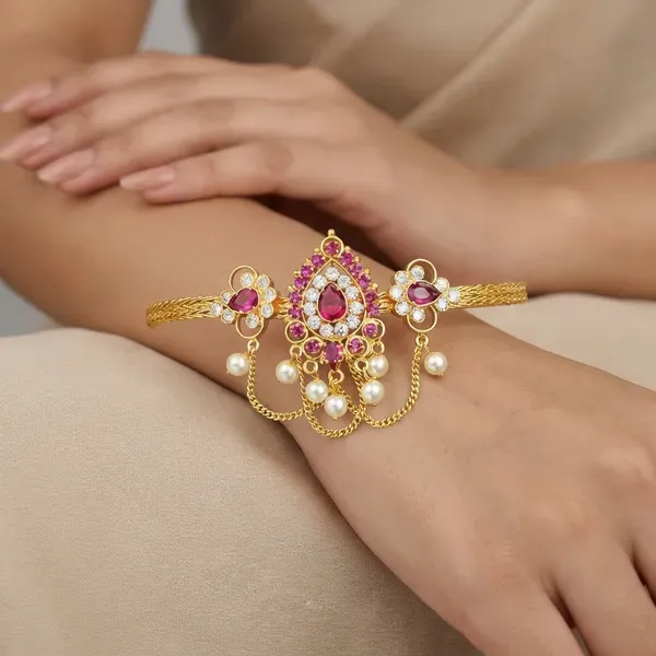 Copper_Base_With_Gold_Plated_Sonvalya_Bajubndh