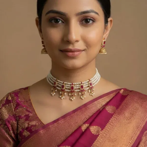 Copper_Base_With_Gold_Plated_Soumyamoti_Choker