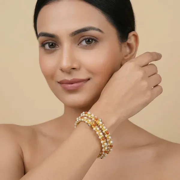Copper_Base_With_Gold_Plated_Kamalini_Moti_Bangles