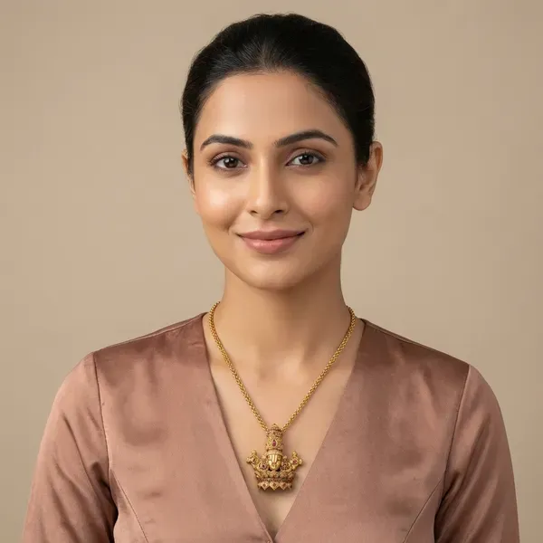 Copper_Base_With_Gold_Plated_Venkateshmukhi_Haldikumkum_Karande