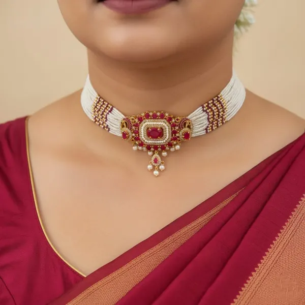Copper_Base_With_Gold_Plated_Sonshrimoti_Choker