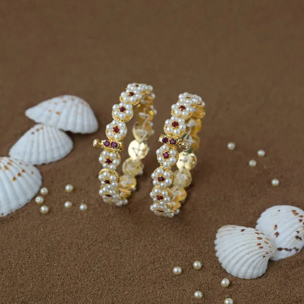 Copper_Base_With_Gold_Plated_Moti_Gulzar_Bangles