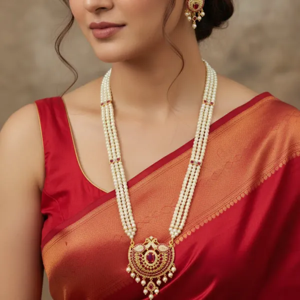 Copper_Base_With_Gold_Plated_Rajlahri_Moti_Necklace