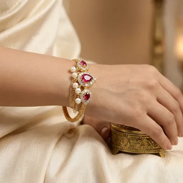 Copper_Base_With_Gold_Plated_Pandhara_Bajubandh
