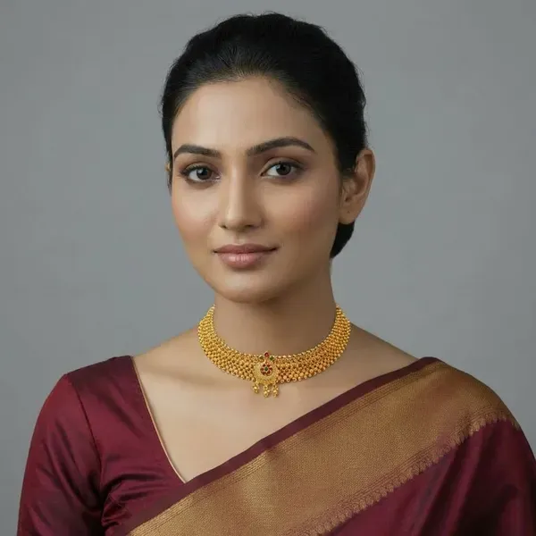 Copper_Base_With_Gold_Plated_Gajresha_Kolhapuri_Thushi