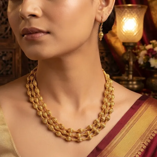 Copper_Base_With_Gold_Plated_Trilaya_Kolhapuri_Bormala