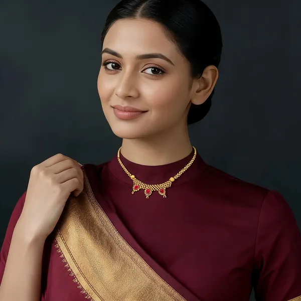 Copper_Base_With_Gold_Plated_Panchandrika_Kolhapuri_Thushi