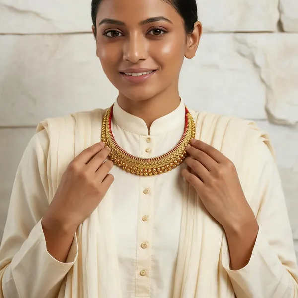 Copper_Base_With_Gold_Plated_Soubhagyavti_Kolhapuri_Vajratik