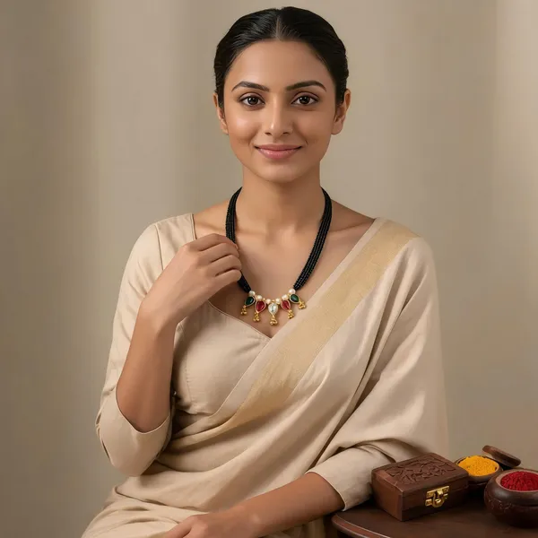 Copper_Base_With_Gold_Plated_Anatika_Multistone_Short_Mangalsutra