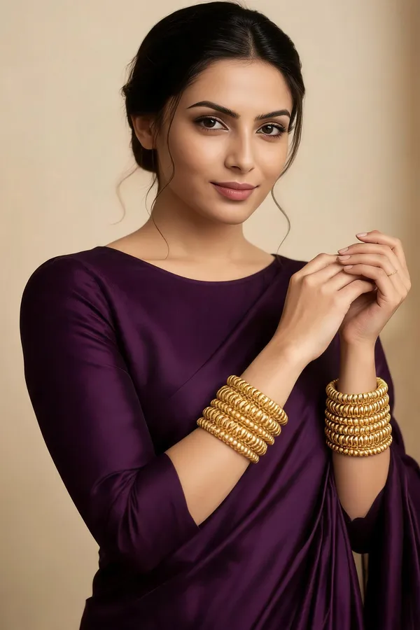 Copper_Base_With_Gold_Plated_Shindeshahi_Fancy_Bangles_Set