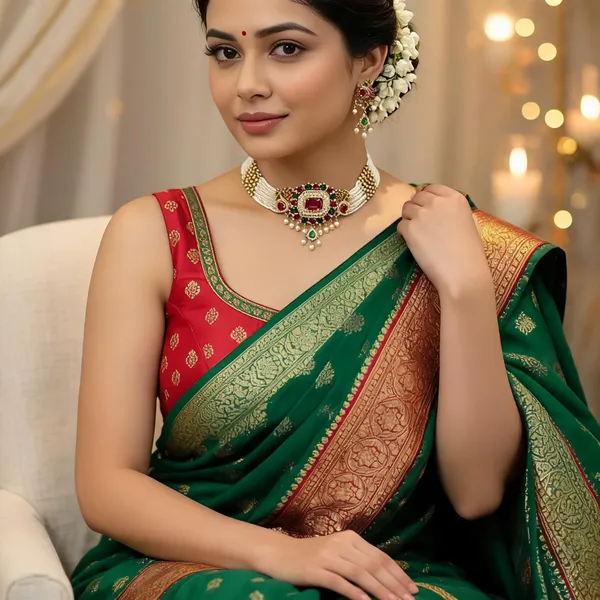 Copper_Base_With_Gold_Plated_Hemmoti_Moti_Necklace