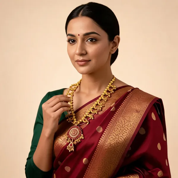 Copper_Base_With_Gold_Plated_Saubhagyavti_Kolhapuri_Saaj