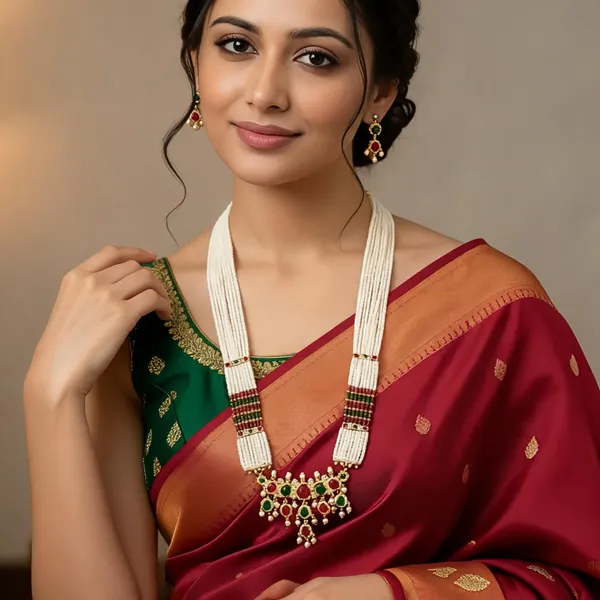 Copper_Base_With_Gold_Plated_Motilakshmi_Long_Neklace
