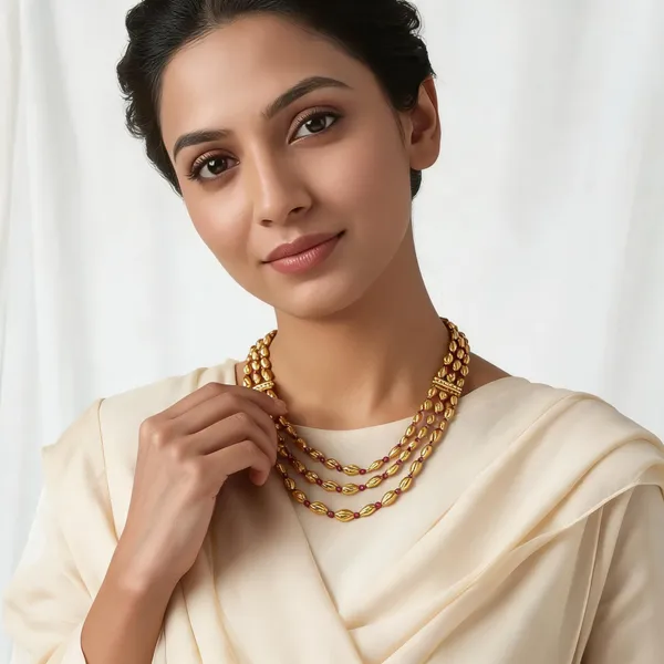 Copper_Base_With_Gold_Plated_Shringaar_Triveni_Kolhapuri_Bormala