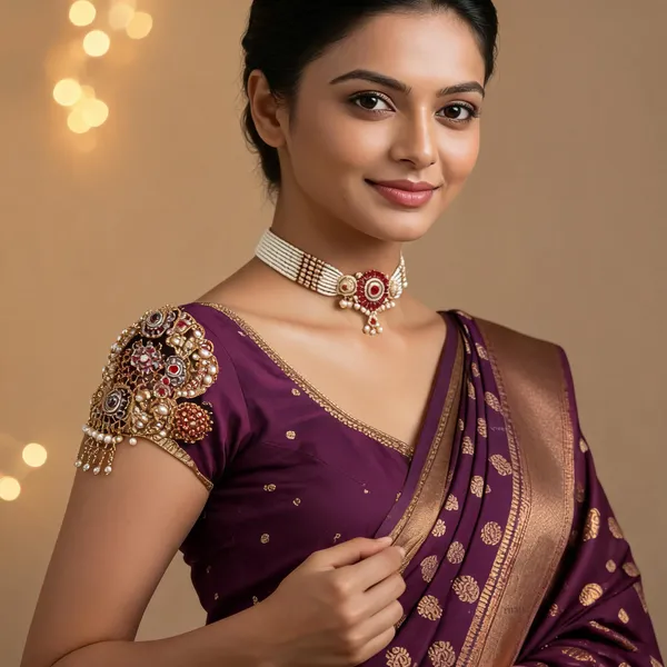 Copper_Base_With_Gold_Plated_Saishrimoti_Choker