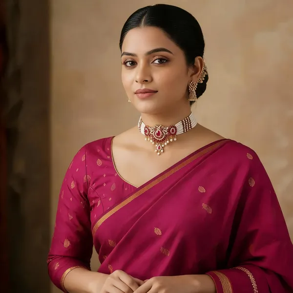 Copper_Base_With_Gold_Plated_Nilanjali_Moti_Choker