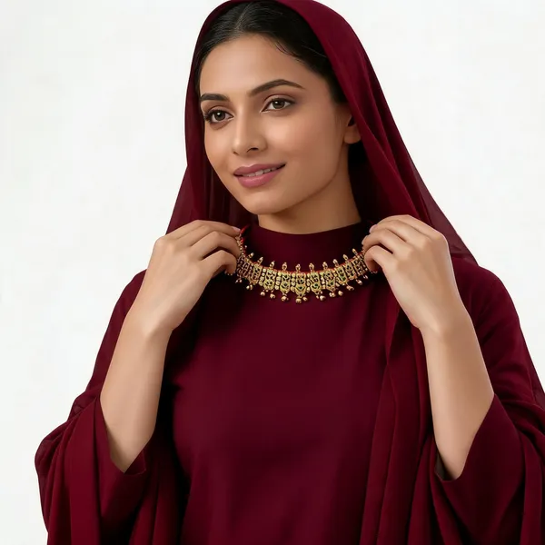 Copper_Base_With_Gold_Plated_Veni_Kolhapuri_Thushi
