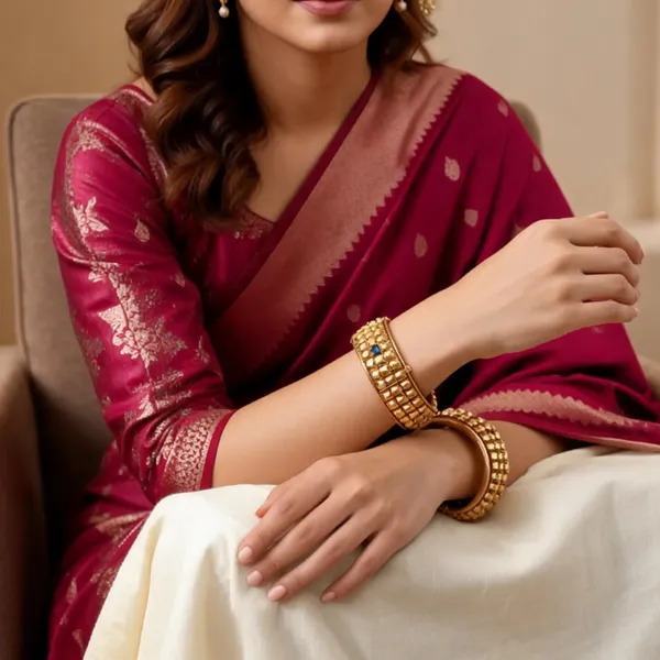 Copper_Base_With_Gold_Plated_Parampara_Rajeshahi_Fancy_Bangale