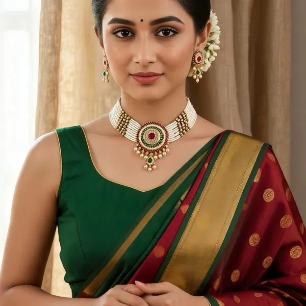 Copper_Base_With_Gold_Plated_Shubhmukta_Moti_Choker