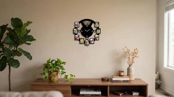 Black_Mdf_Photo_Wall_Clock_For_Wall_Decor