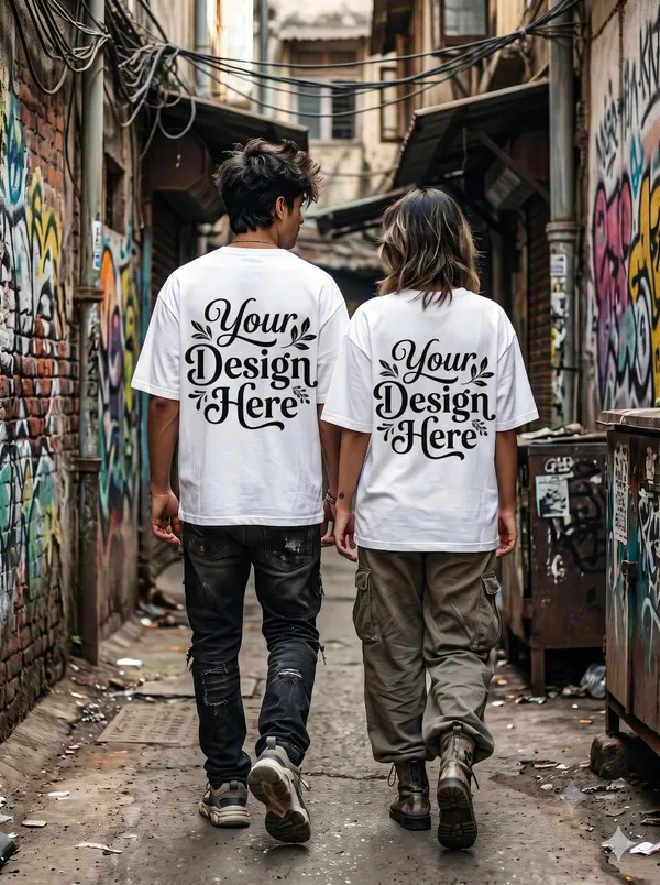 White_Polyester_T-Shirt_For_Men_And_Women
