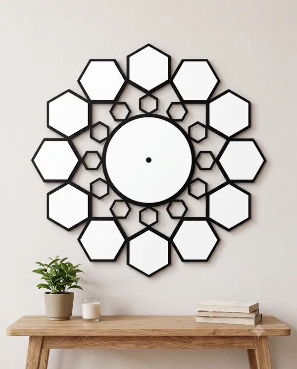 Black_Mdf_Photo_Wall_Clock_For_Wall_Decor
