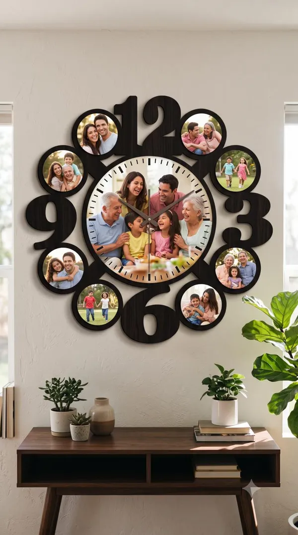 Black_Mdf_Photo_Wall_Clock_For_Wall_Decor