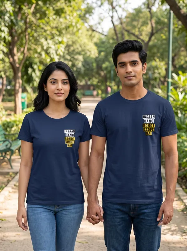 Navy_Cotton_Biowash_T-Shirt_For_Men_And_Women_Pack_Of_2