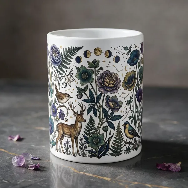 White_Ceramic_Pen_Holder_For_Desk_Organising