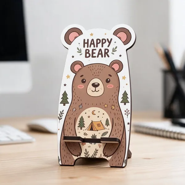 Multicolor_Mdf_Phone_Stand_For_Desk_Use
