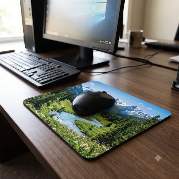 White_Fabric_Mouse_Pad_For_Home_Or_Office_Pack_Of_2