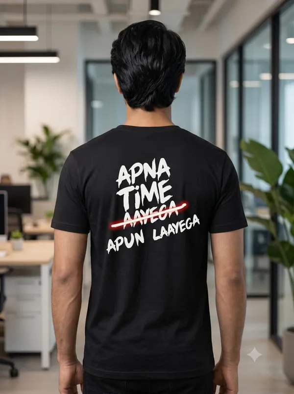 Black_Cotton_Biowash_T-Shirt_For_Men