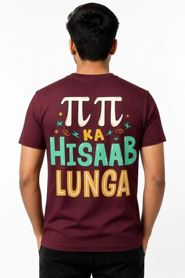 Maroon_Cotton_Biowash_T-Shirt_For_Men