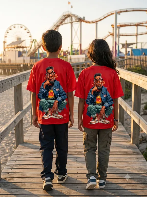 Red_Polyester_T-Shirt_For_Kids