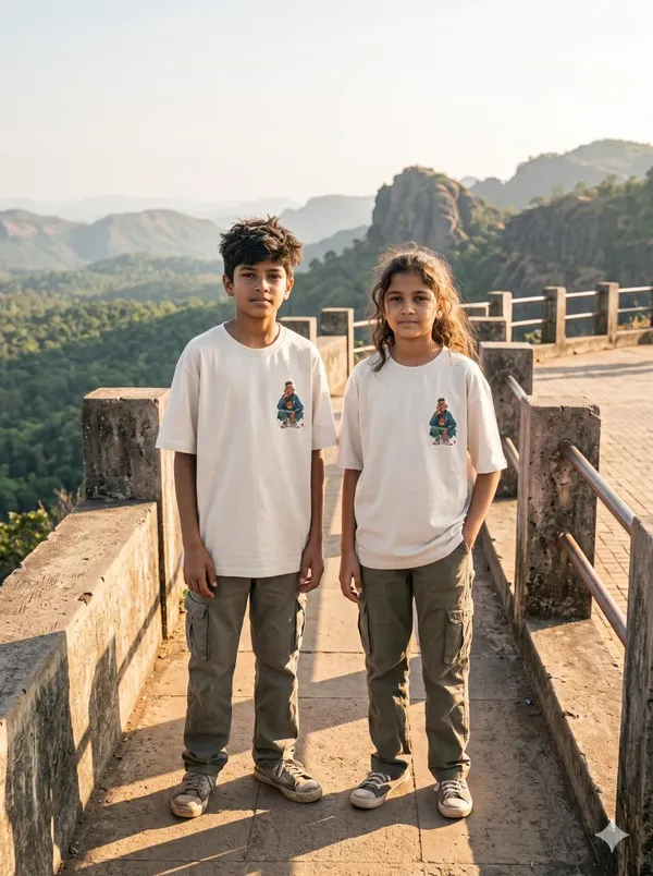 White_Cotton_Biowash_T-Shirt_For_Kids