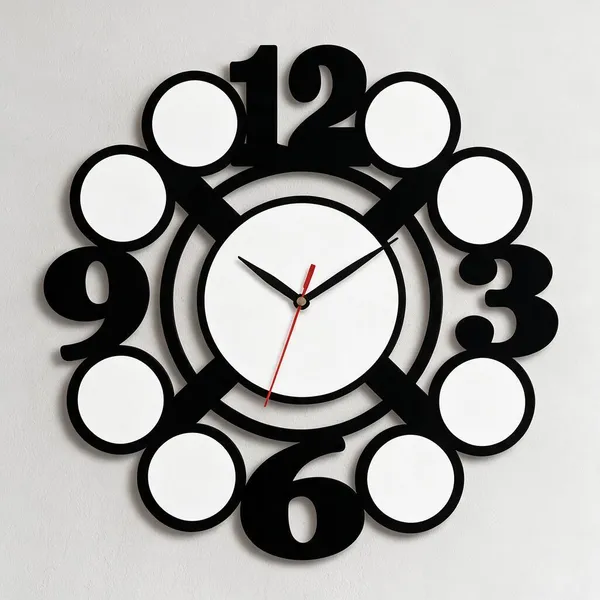 Black_Mdf_Photo_Wall_Clock_For_Wall_Decor