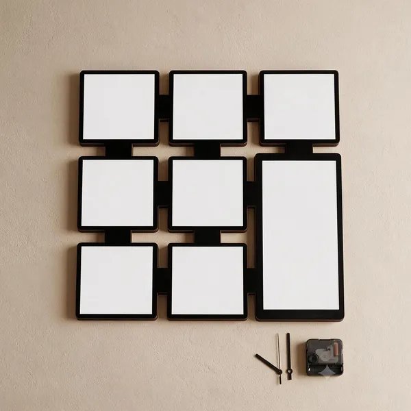 Black_Mdf_Photo_Wall_Clock_For_Wall_Decor