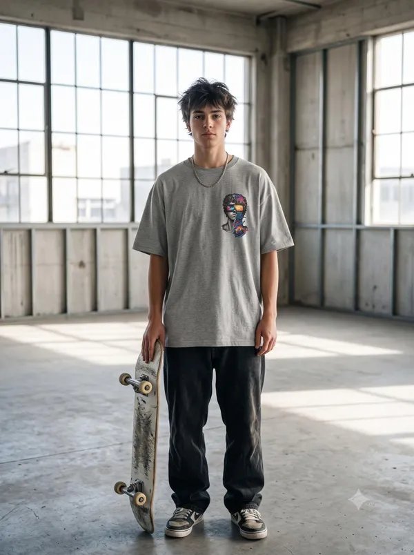 Grey_Cotton_T-Shirt_For_Men_Suited_To_College