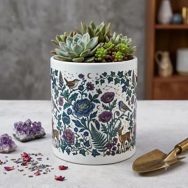 White_Ceramic_Planter_For_Indoor_Plants