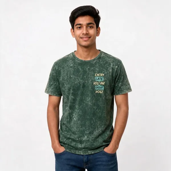 Green_Cotton_T-Shirt_For_Men_And_Women