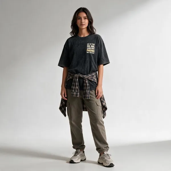 Charcoal_Cotton_T-Shirt_For_Men_And_Women