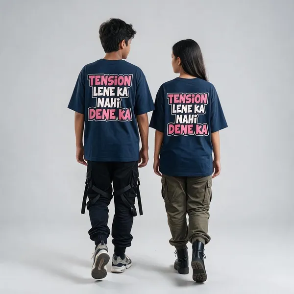 Navy_Cotton_Biowash_T-Shirt_For_Men_And_Women