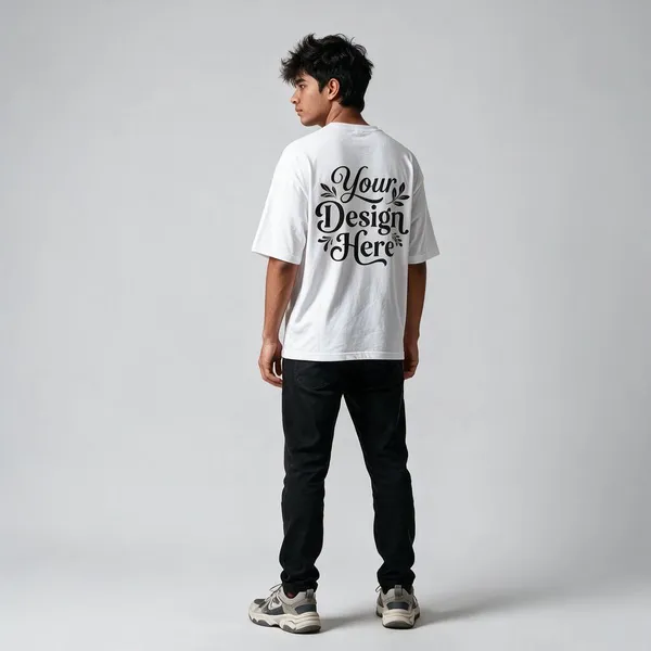White_Polyester_T-Shirt_For_Men_And_Women